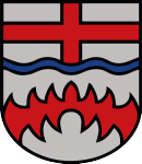 Das Kreiswappen des Kreises Paderborn